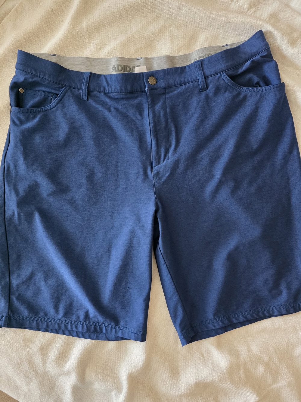 Adidas Ultimate 365 Golf Shorts Men's Navy Blue Flat Front 40